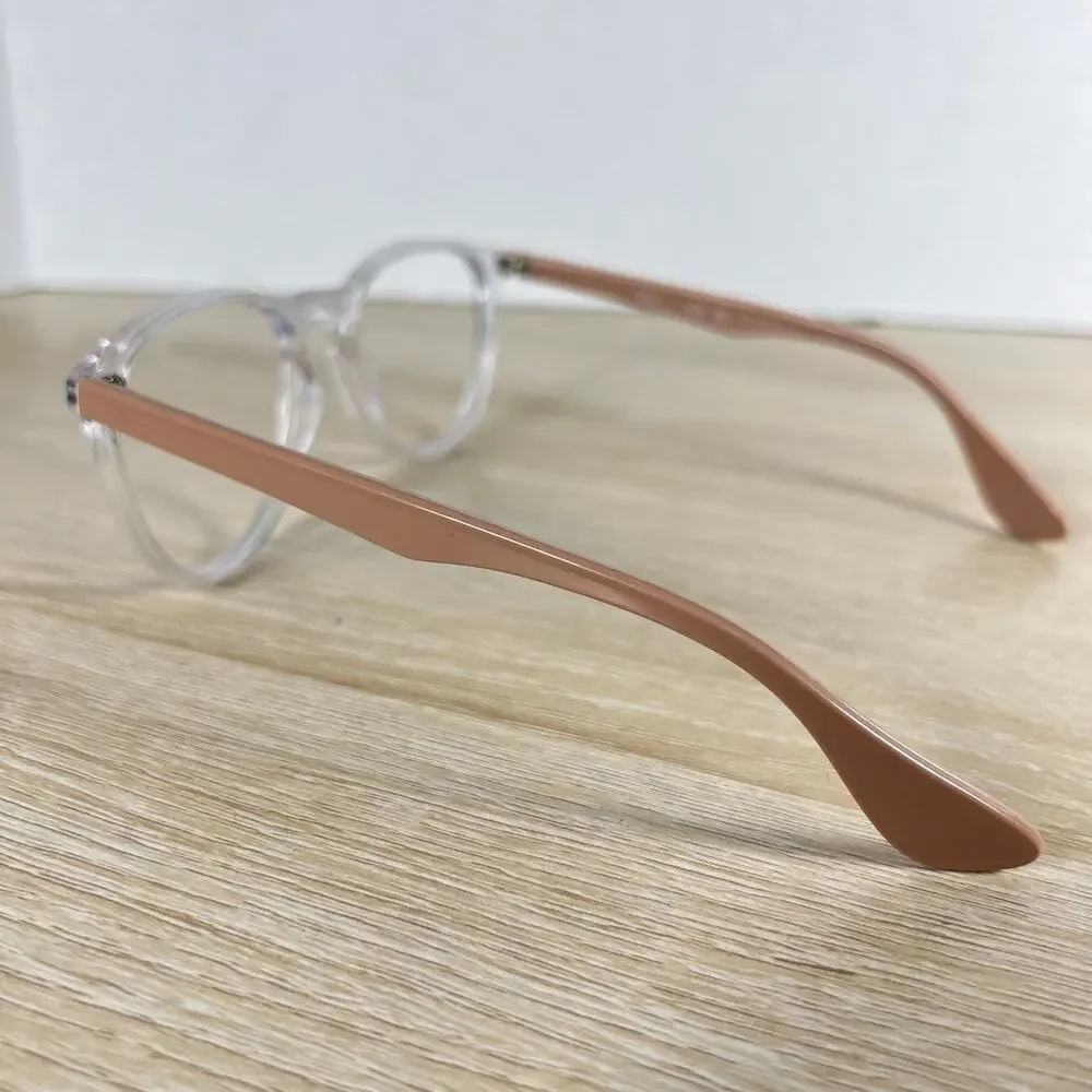Ray-Ban RB7046 5953 Clear Round Pink Eyeglasses 51-18-140 FRAMES ONLY